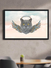 Load image into Gallery viewer, Vintage Angel - Custom Pet Poster - NextGenPaws Pet Portraits