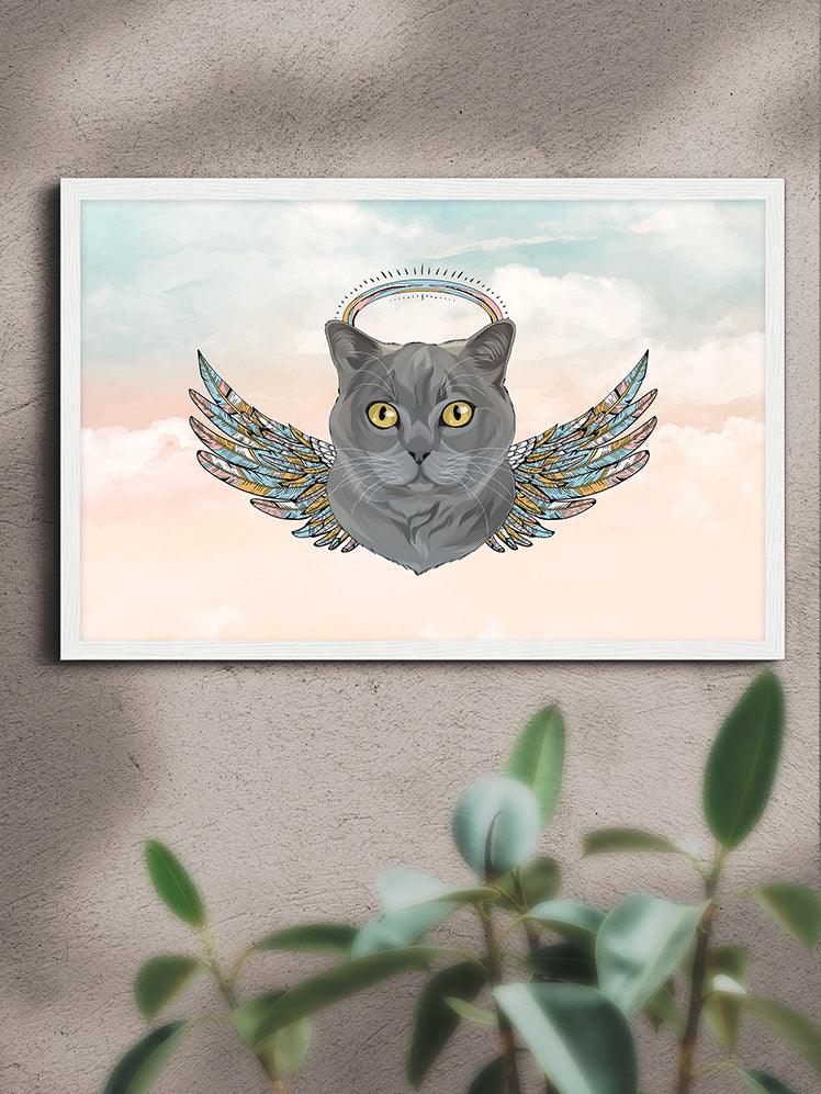 Vintage Angel - Custom Pet Poster - NextGenPaws Pet Portraits
