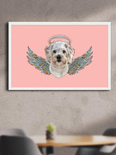 Load image into Gallery viewer, Vintage Angel - Custom Pet Poster - NextGenPaws Pet Portraits