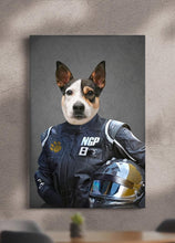 Load image into Gallery viewer, The Racer - Custom Pet Portrait - NextGenPaws Pet Portraits