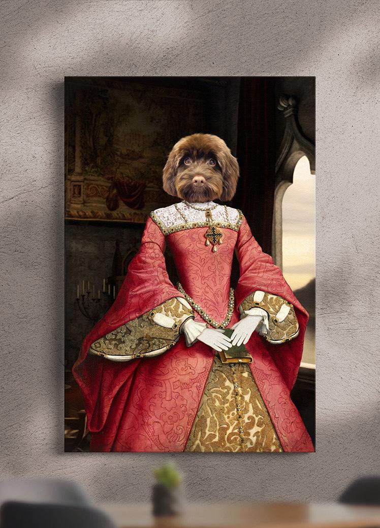 Royal Princess - Custom Pet Portrait - NextGenPaws Pet Portraits