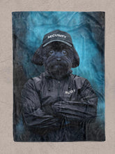 Load image into Gallery viewer, Security Paw - Custom Pet Blanket - NextGenPaws Pet Portraits