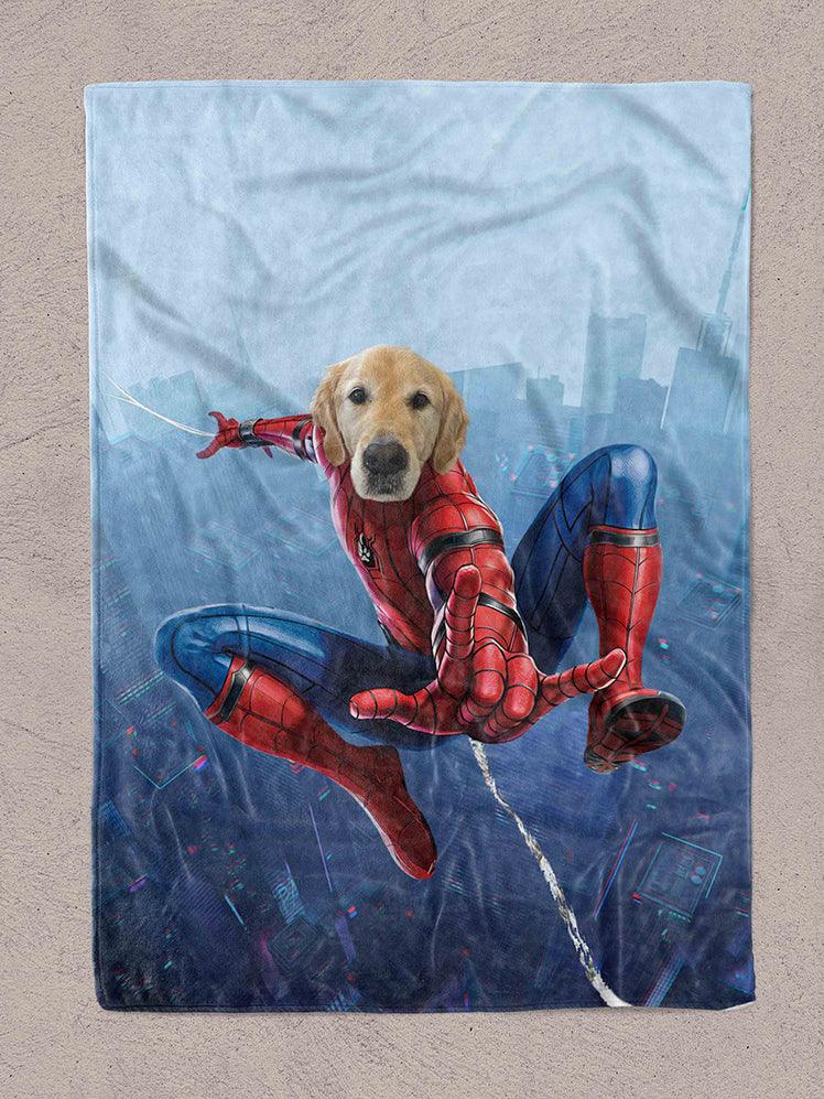 SpiderPaw - Custom Pet Blanket - NextGenPaws Pet Portraits