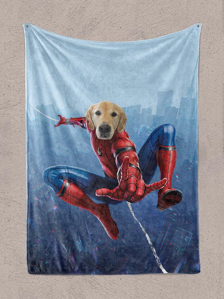 SpiderPaw - Custom Pet Blanket - NextGenPaws Pet Portraits