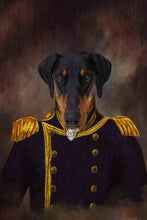 Load image into Gallery viewer, The Major - Custom Pet Blanket - NextGenPaws Pet Portraits