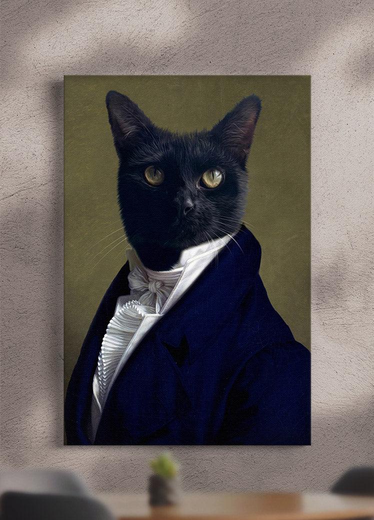 The Ambassador - Custom Pet Portrait - NextGenPaws Pet Portraits