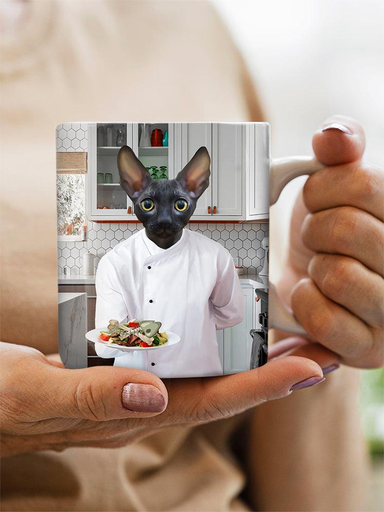 The Chef - Custom Pet Mug - NextGenPaws Pet Portraits