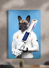 Load image into Gallery viewer, The Cricketer - Custom Pet Portrait