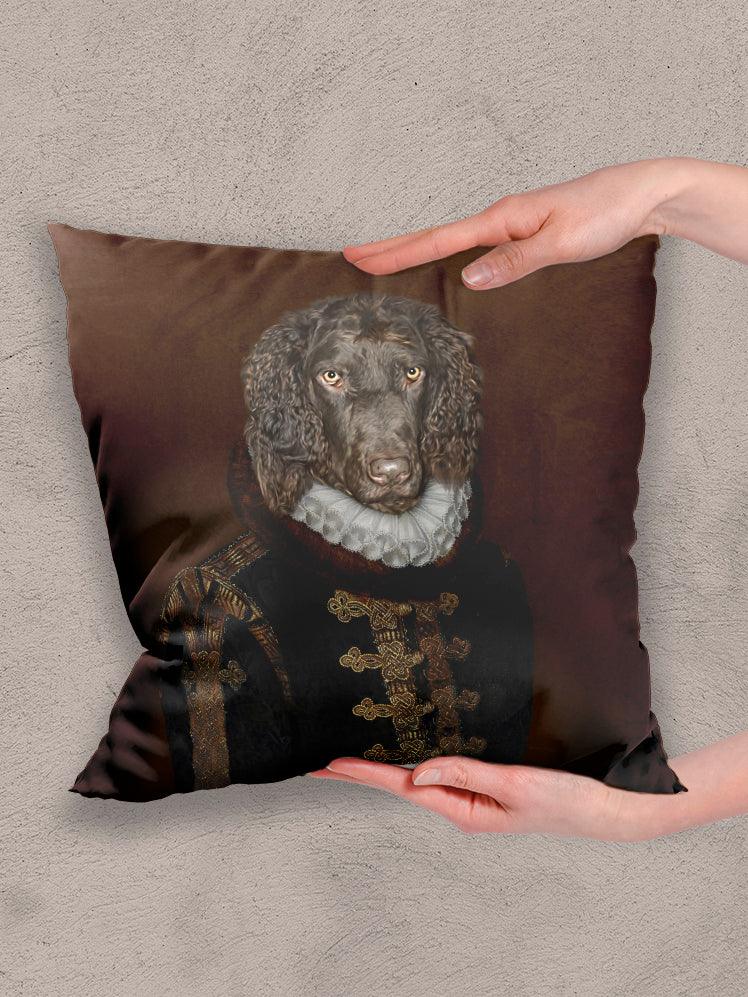 The Duke - Custom Pet Pillow - NextGenPaws Pet Portraits
