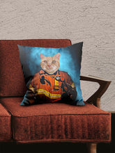 Load image into Gallery viewer, The Firefighter - Custom Pet Pillow - NextGenPaws Pet Portraits