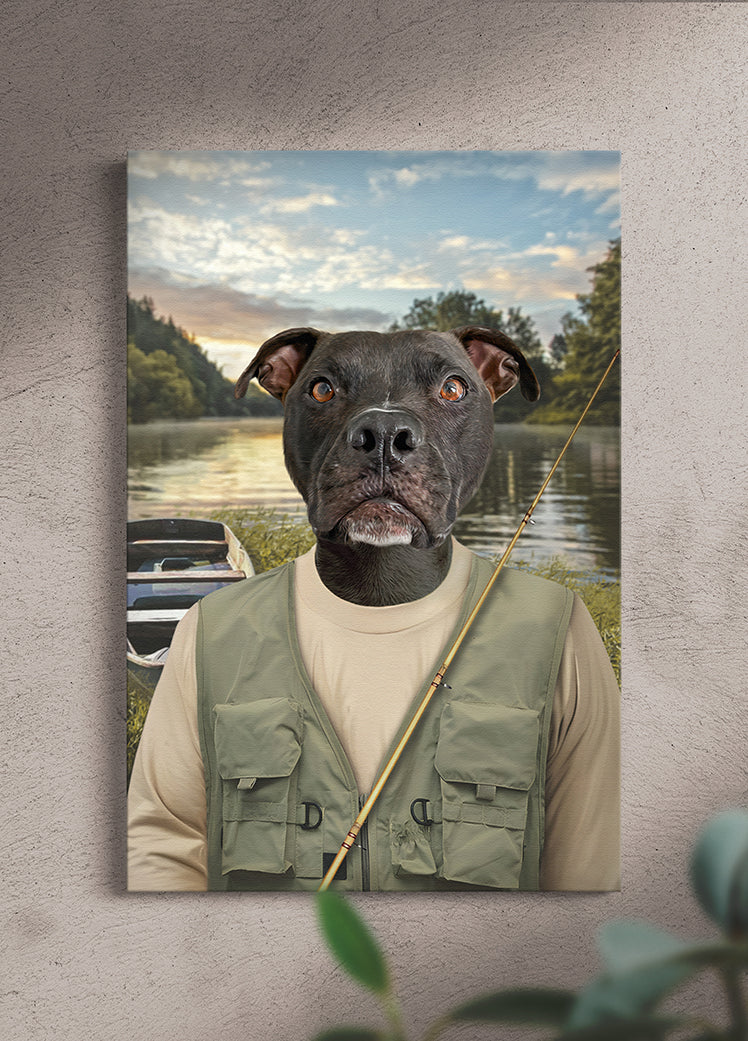 The Fisherman - Custom Pet Portrait