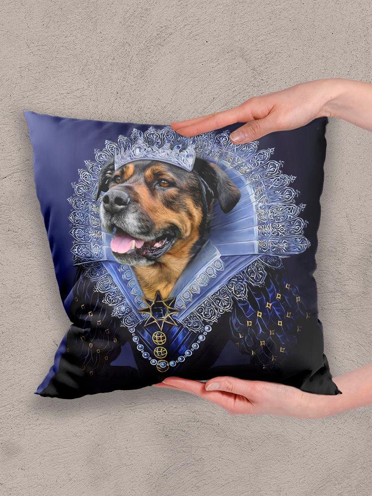 The Ice Queen - Custom Pet Pillow - NextGenPaws Pet Portraits