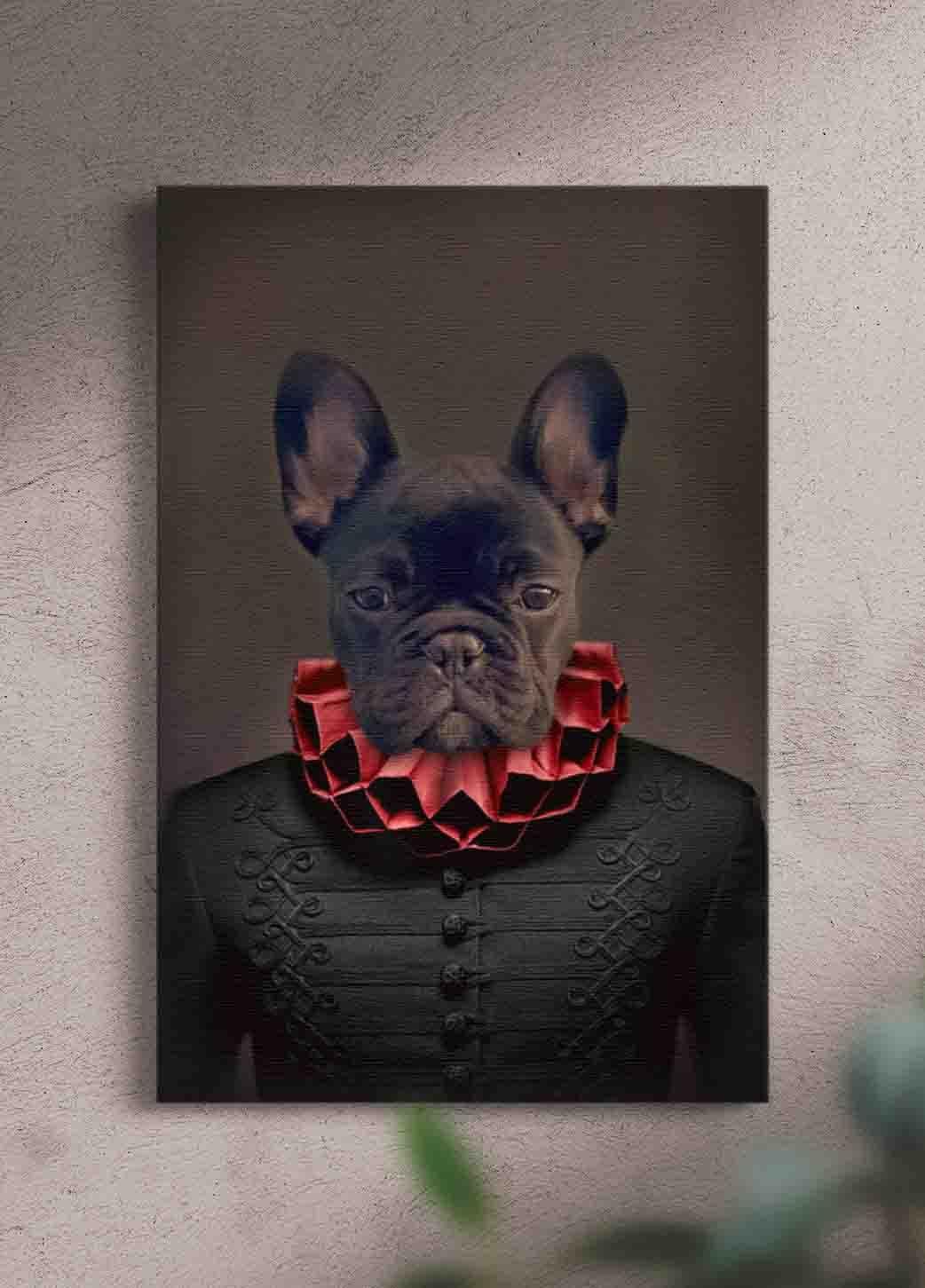 The Nobleman - Custom Pet Portrait - NextGenPaws Pet Portraits