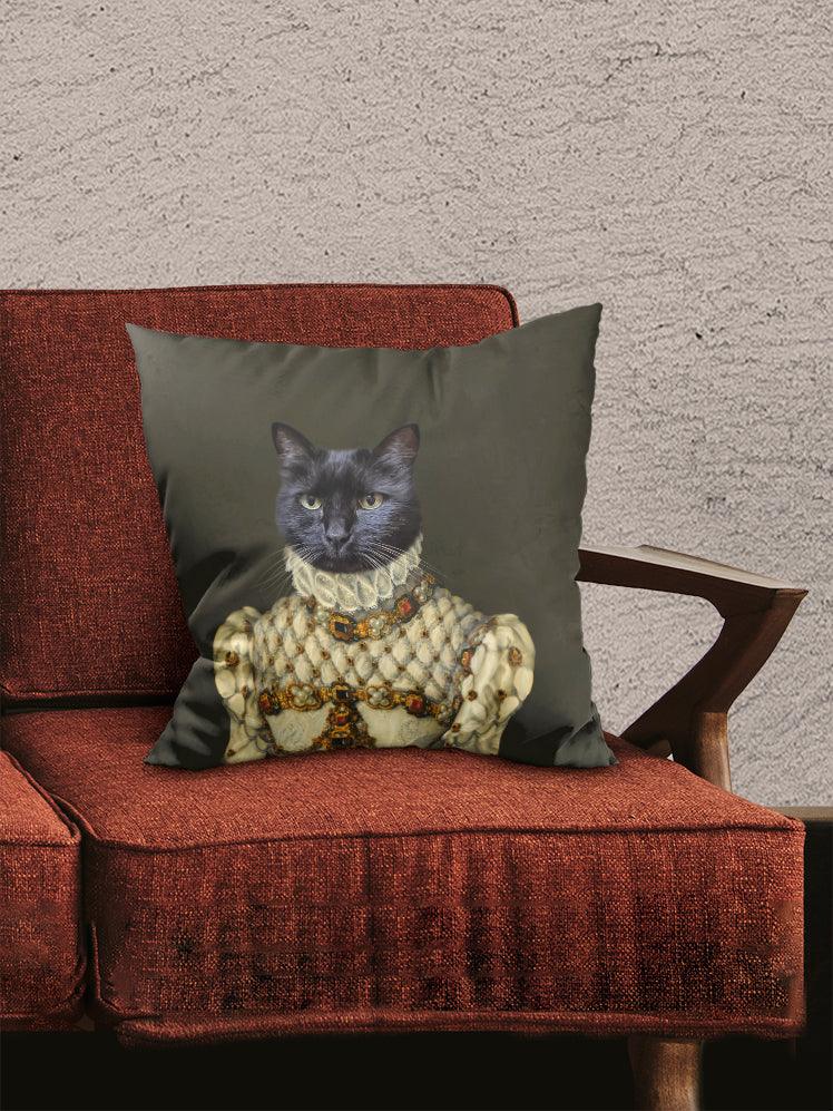 The Noblewoman - Custom Pet Pillow - NextGenPaws Pet Portraits