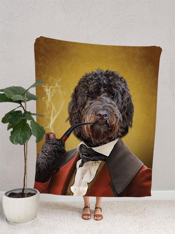 The Novelist - Custom Pet Blanket - NextGenPaws Pet Portraits