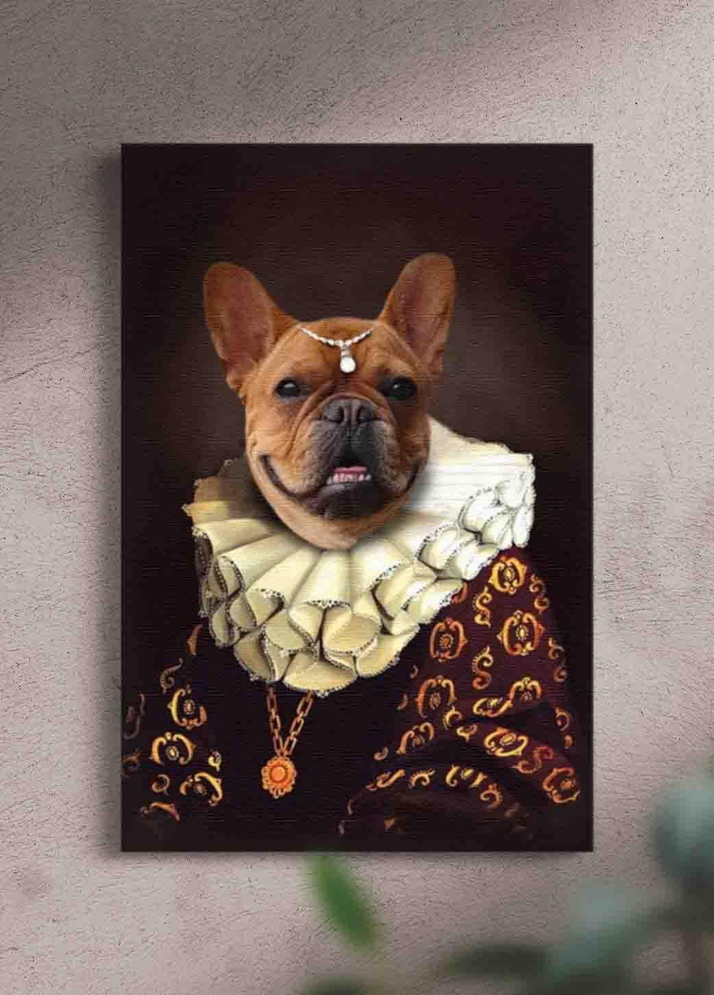 The Collarette - Custom Pet Portrait - NextGenPaws Pet Portraits