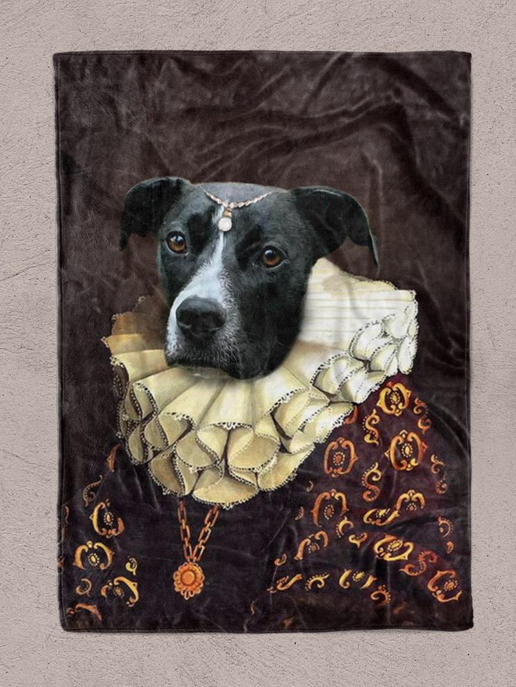 The Collarette - Custom Pet Blanket - NextGenPaws Pet Portraits