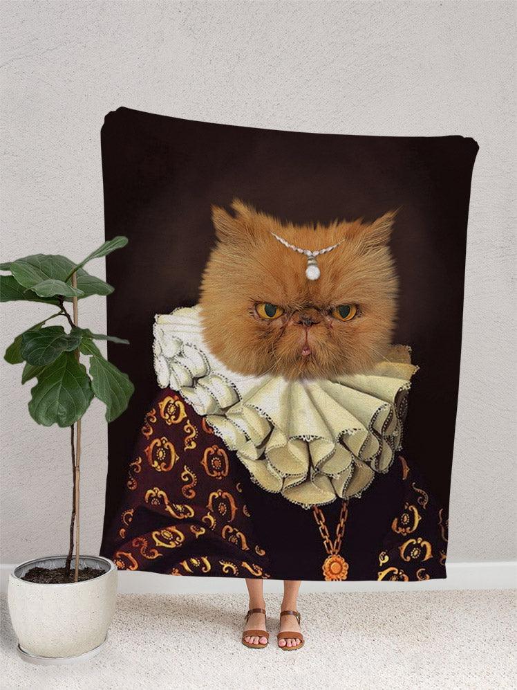 The Collarette - Custom Pet Blanket - NextGenPaws Pet Portraits