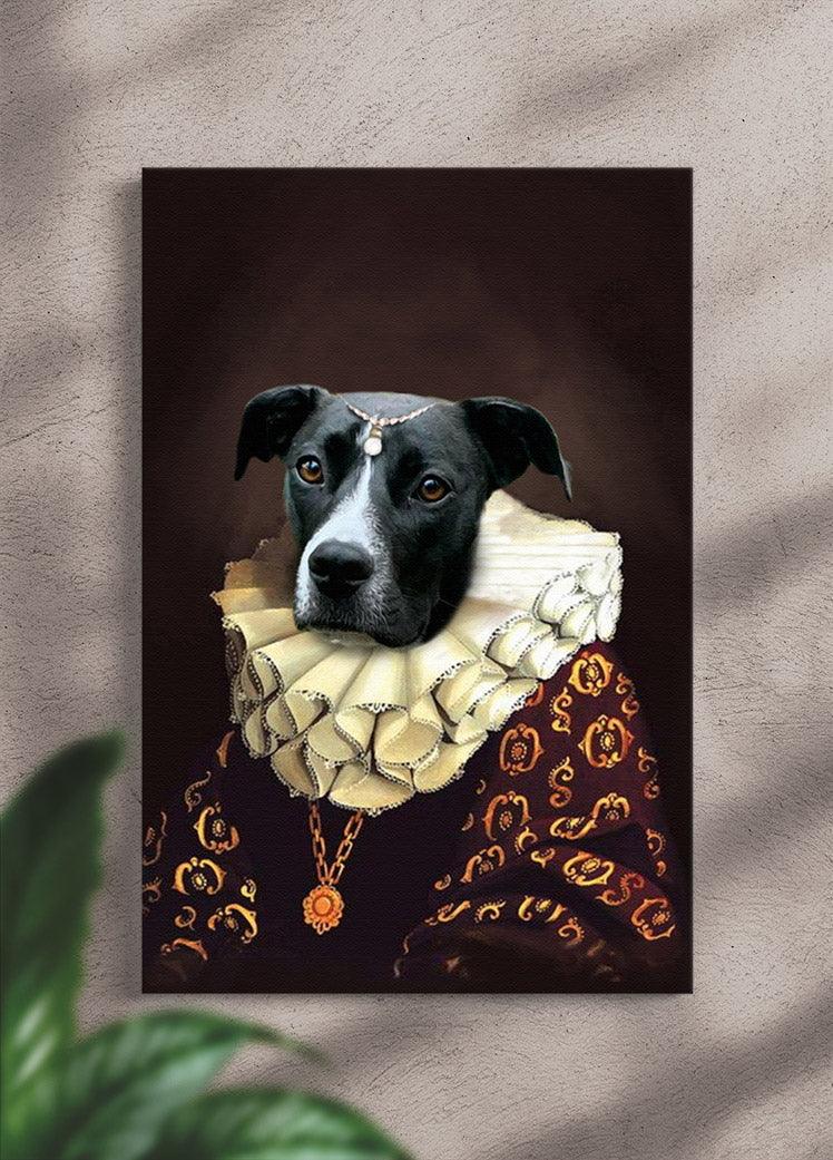 The Collarette - Custom Pet Portrait - NextGenPaws Pet Portraits