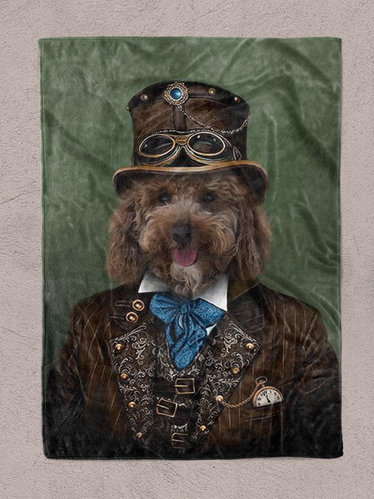 The Pilot - Custom Pet Blanket - NextGenPaws Pet Portraits