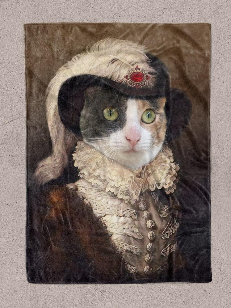 The Queen - Custom Pet Blanket - NextGenPaws Pet Portraits