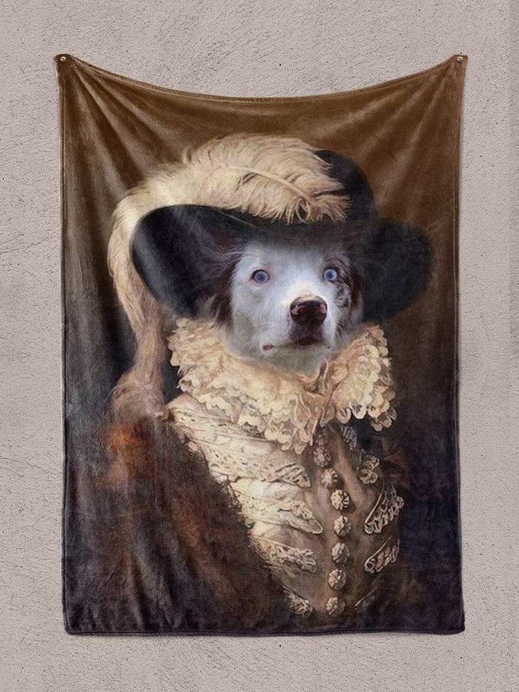 The Queen - Custom Pet Blanket - NextGenPaws Pet Portraits