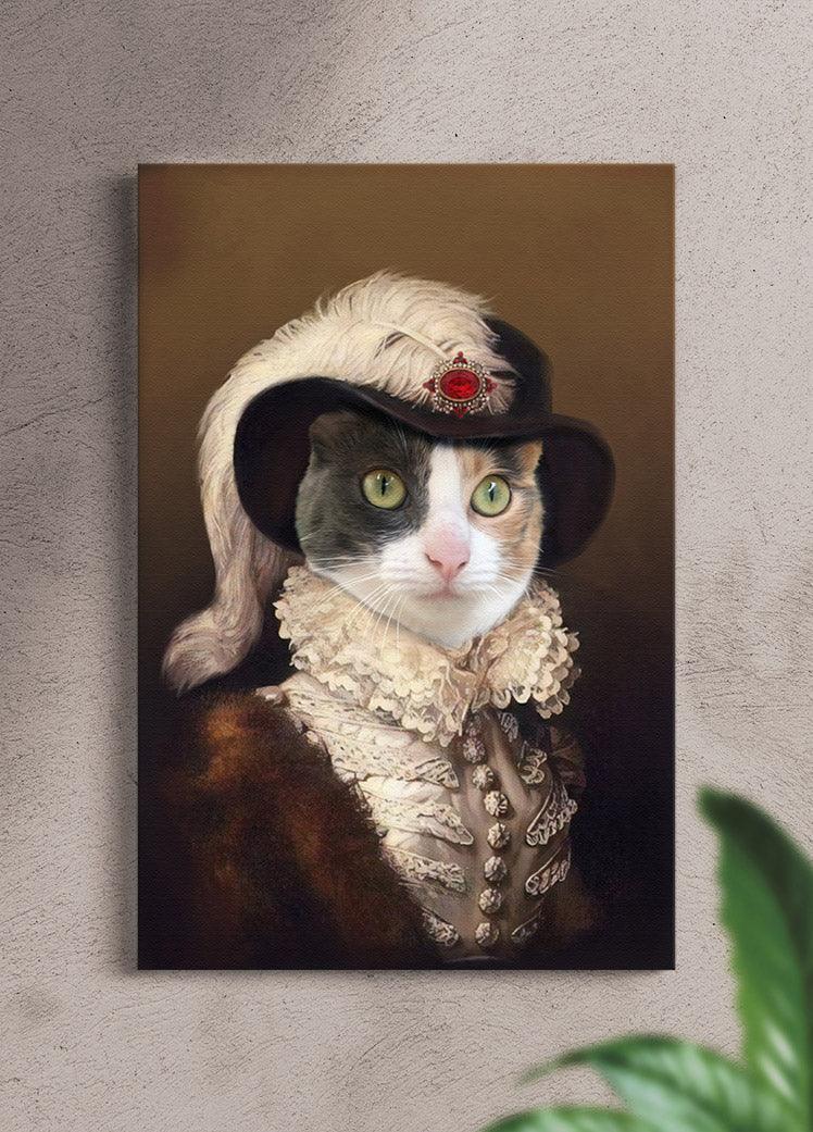 The Queen - Custom Pet Portrait - NextGenPaws Pet Portraits