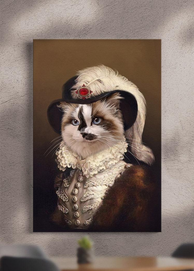 The Queen - Custom Pet Portrait - NextGenPaws Pet Portraits