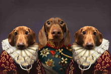 Load image into Gallery viewer, The Royal Trio - Custom Sibling Pet Portrait - NextGenPaws Pet Portraits