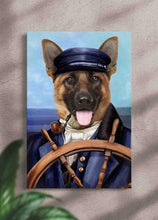Load image into Gallery viewer, The Sailor - Custom Pet Portrait - NextGenPaws Pet Portraits