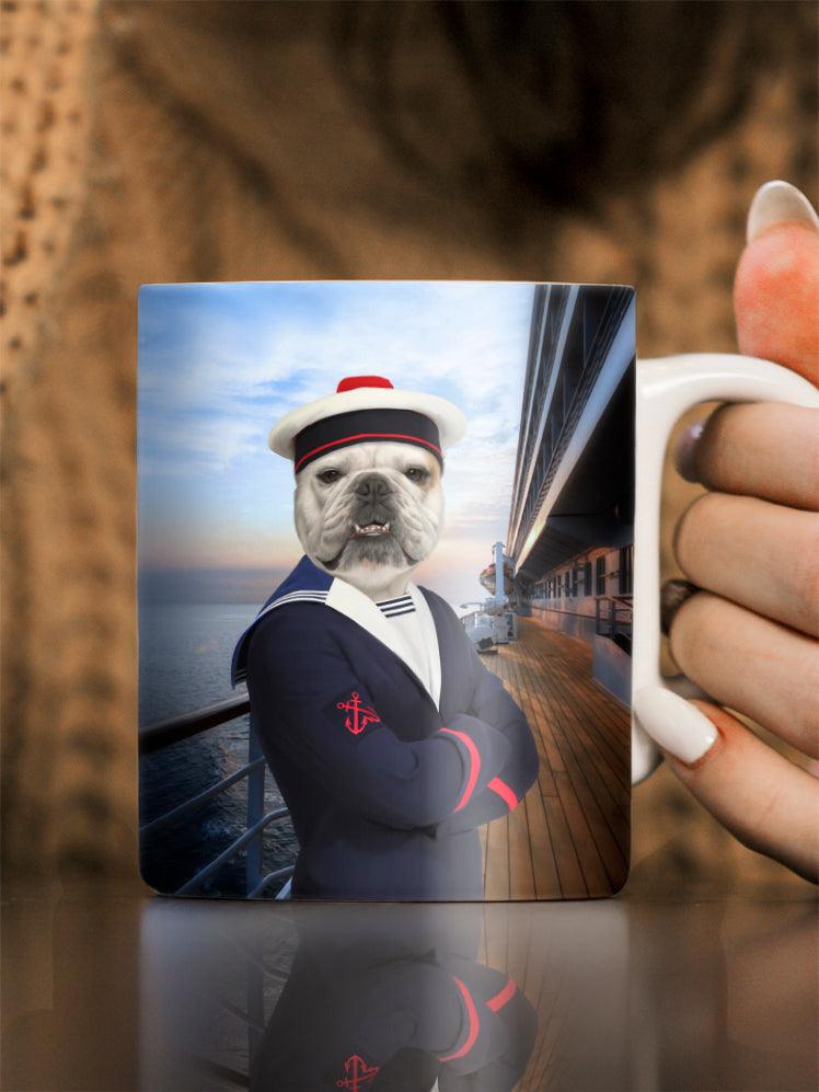 The Shipboy - Custom Pet Mug - NextGenPaws Pet Portraits
