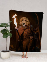 Load image into Gallery viewer, The Siillvan Elf - Custom Pet Blanket - NextGenPaws Pet Portraits
