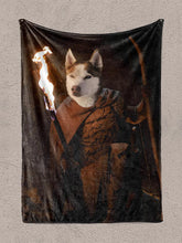 Load image into Gallery viewer, The Siillvan Elf - Custom Pet Blanket - NextGenPaws Pet Portraits