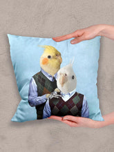 Load image into Gallery viewer, The Step Brothers - Custom Sibling Pet Pillow - NextGenPaws Pet Portraits
