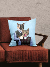 Load image into Gallery viewer, The Step Brothers - Custom Sibling Pet Pillow - NextGenPaws Pet Portraits