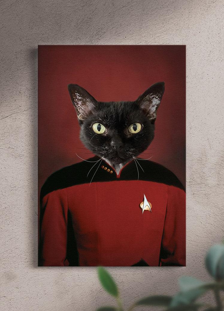The Trekkie - Custom Pet Portrait - NextGenPaws Pet Portraits