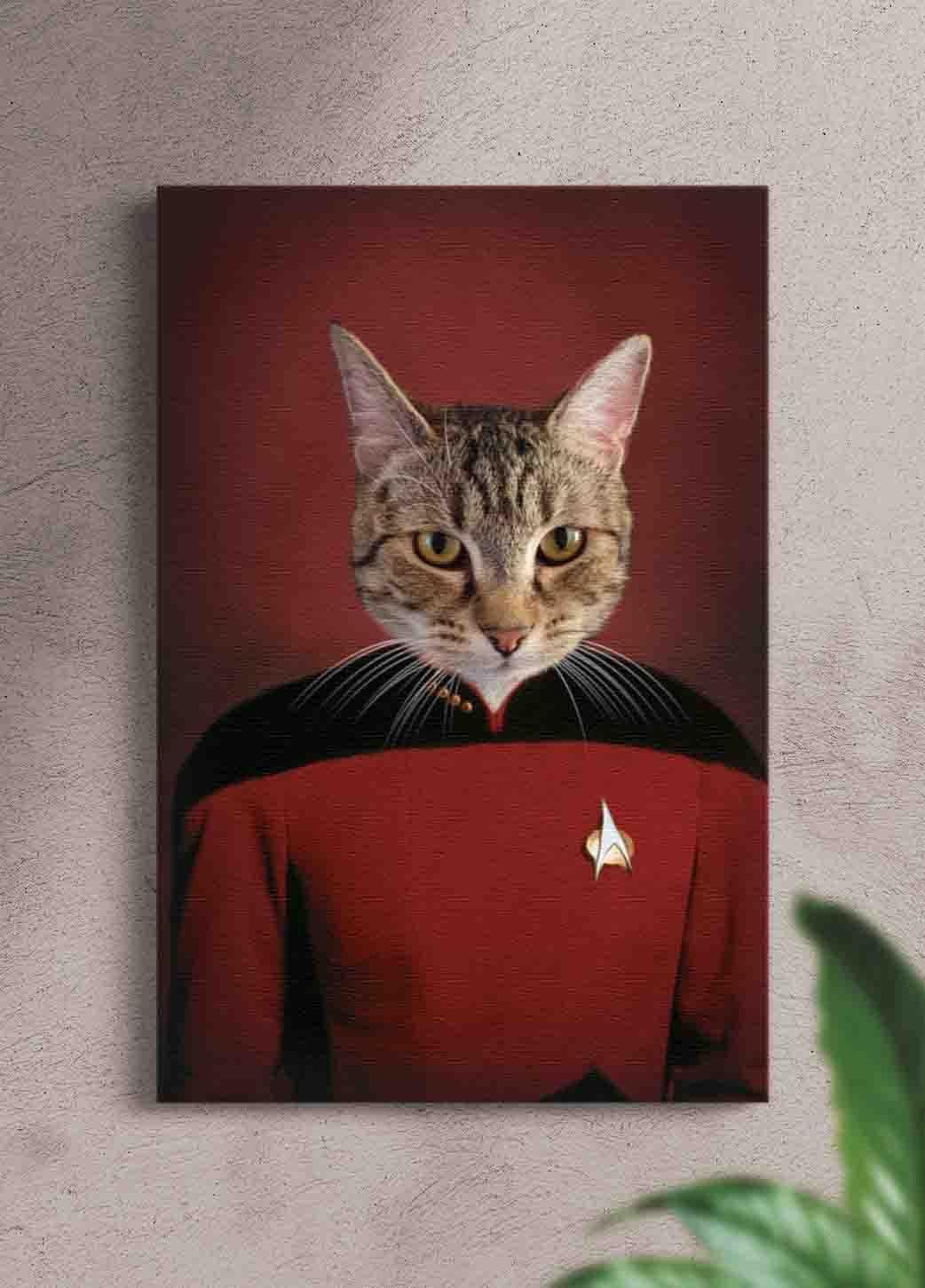 The Trekkie - Custom Pet Portrait - NextGenPaws Pet Portraits