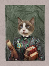 Load image into Gallery viewer, The Tutor - Custom Pet Blanket - NextGenPaws Pet Portraits