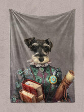 Load image into Gallery viewer, The Tutor - Custom Pet Blanket - NextGenPaws Pet Portraits