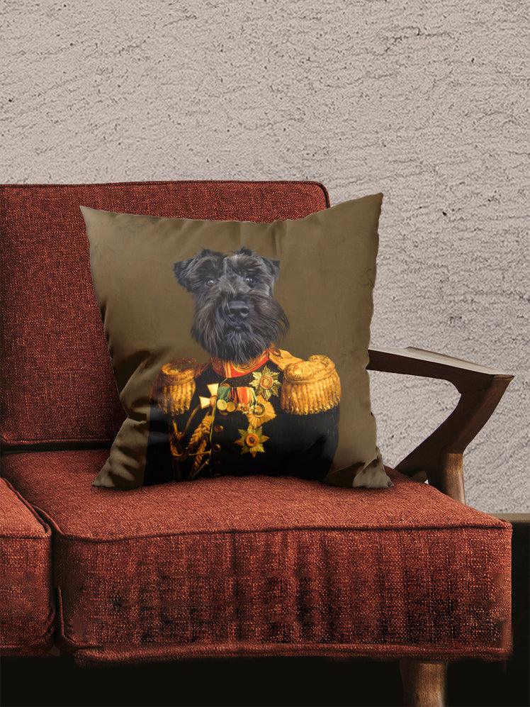 The Veteran - Custom Pet Pillow - NextGenPaws Pet Portraits