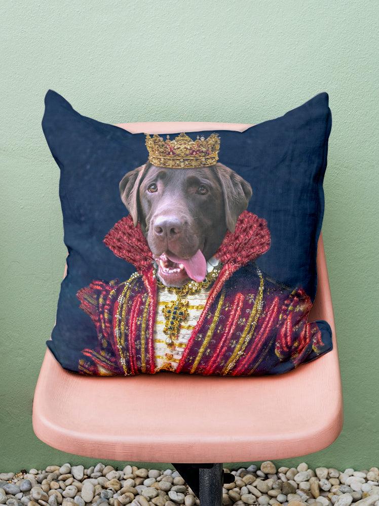 The Young Queen - Custom Pet Pillow - NextGenPaws Pet Portraits