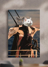 Load image into Gallery viewer, Titanic Paws - Custom Sibling Pet Portrait - NextGenPaws Pet Portraits