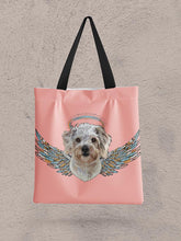 Load image into Gallery viewer, Vintage Angel - Custom Pet Tote Bag - NextGenPaws Pet Portraits
