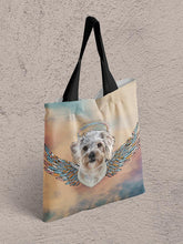 Load image into Gallery viewer, Vintage Angel - Custom Pet Tote Bag - NextGenPaws Pet Portraits