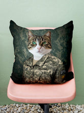 Load image into Gallery viewer, The US Army - Custom Pet Pillow - NextGenPaws Pet Portraits