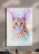 Load image into Gallery viewer, Vibrant WaterColour - Custom Pet Portrait