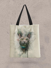 Load image into Gallery viewer, WaterColour - Custom Pet Tote Bag - NextGenPaws Pet Portraits