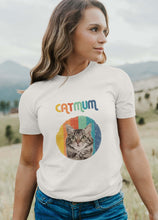 Load image into Gallery viewer, Cat Mum - Custom Pet TShirt - NextGenPaws Pet Portraits
