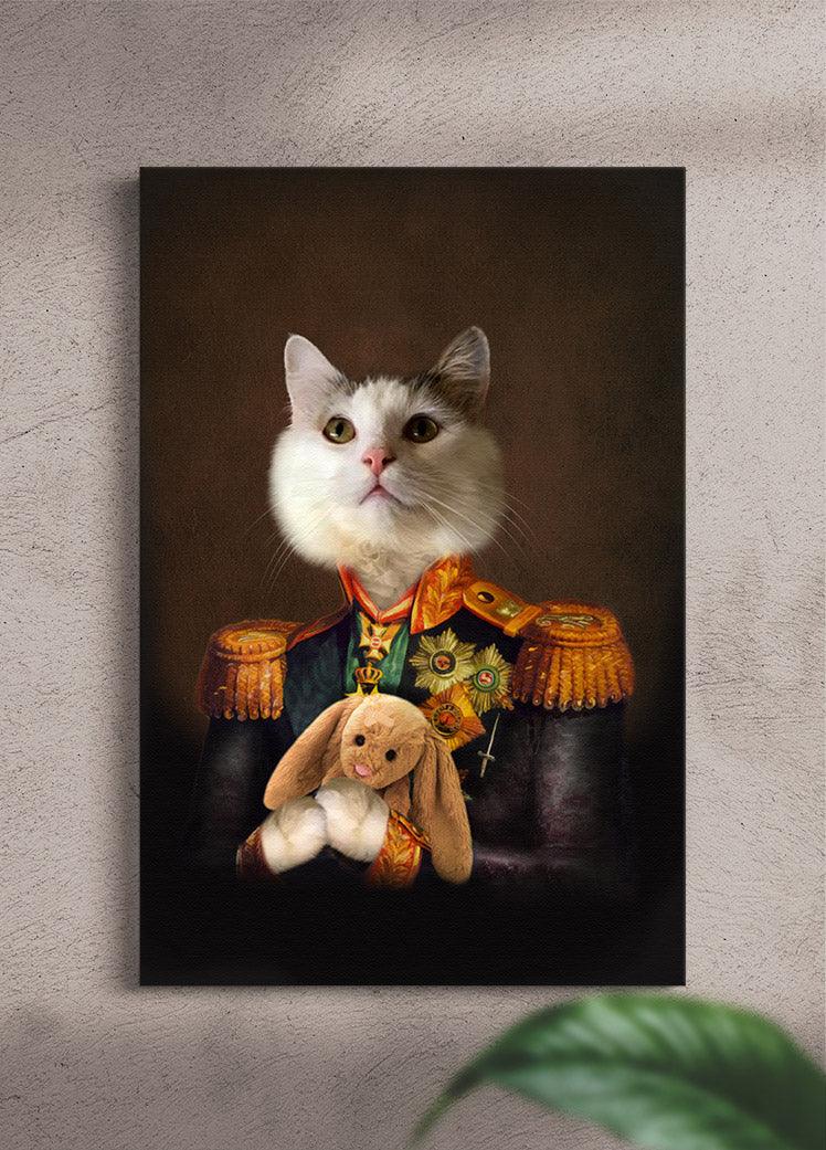 The Admiral - Custom Pet Portrait - NextGenPaws Pet Portraits