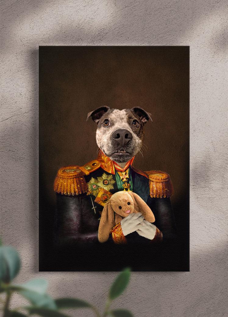 The Admiral - Custom Pet Portrait - NextGenPaws Pet Portraits